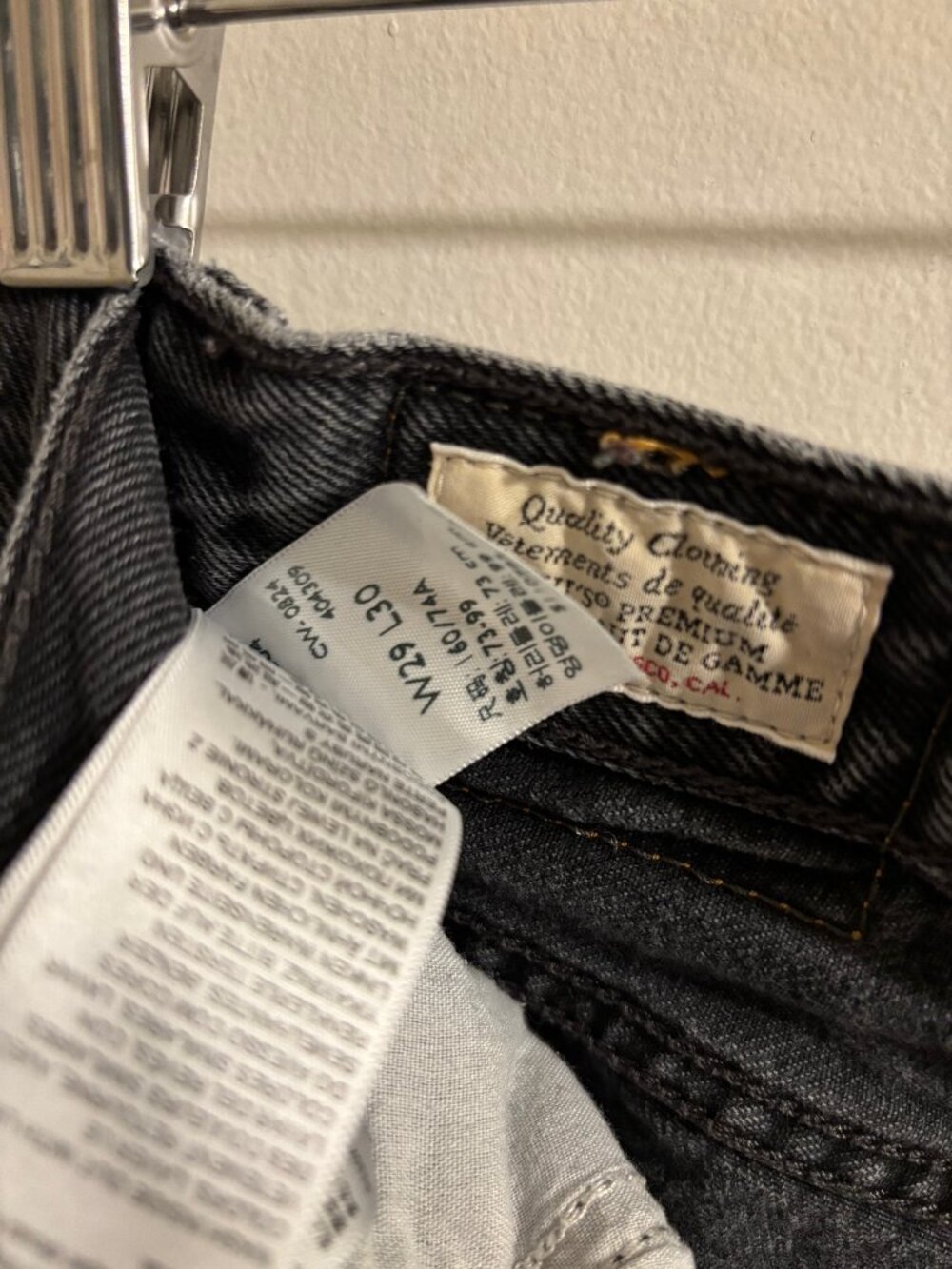 Levi's Black '94 Baggy Jeans Levi's Black - Picture 12 of 12
